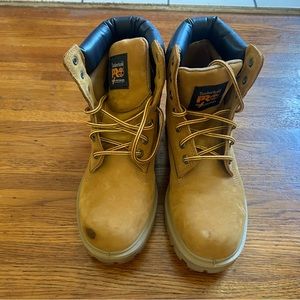 Timberland PRO leather steel safety toe work boots size men’s 7 women’s 9